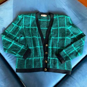 St. John short cardigan sweater